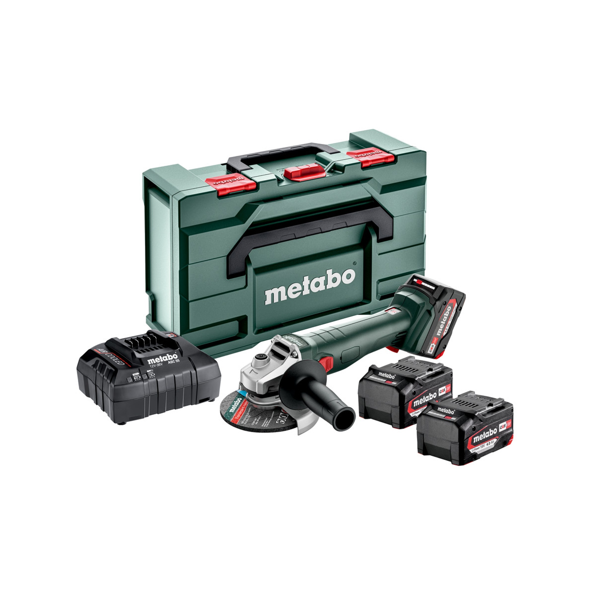 METABO W 18 L 9-125 Quick Set Rebarbadora angular sem fio METABO W 18 L 9-125 Quick Set Rebarbadora angular sem fio