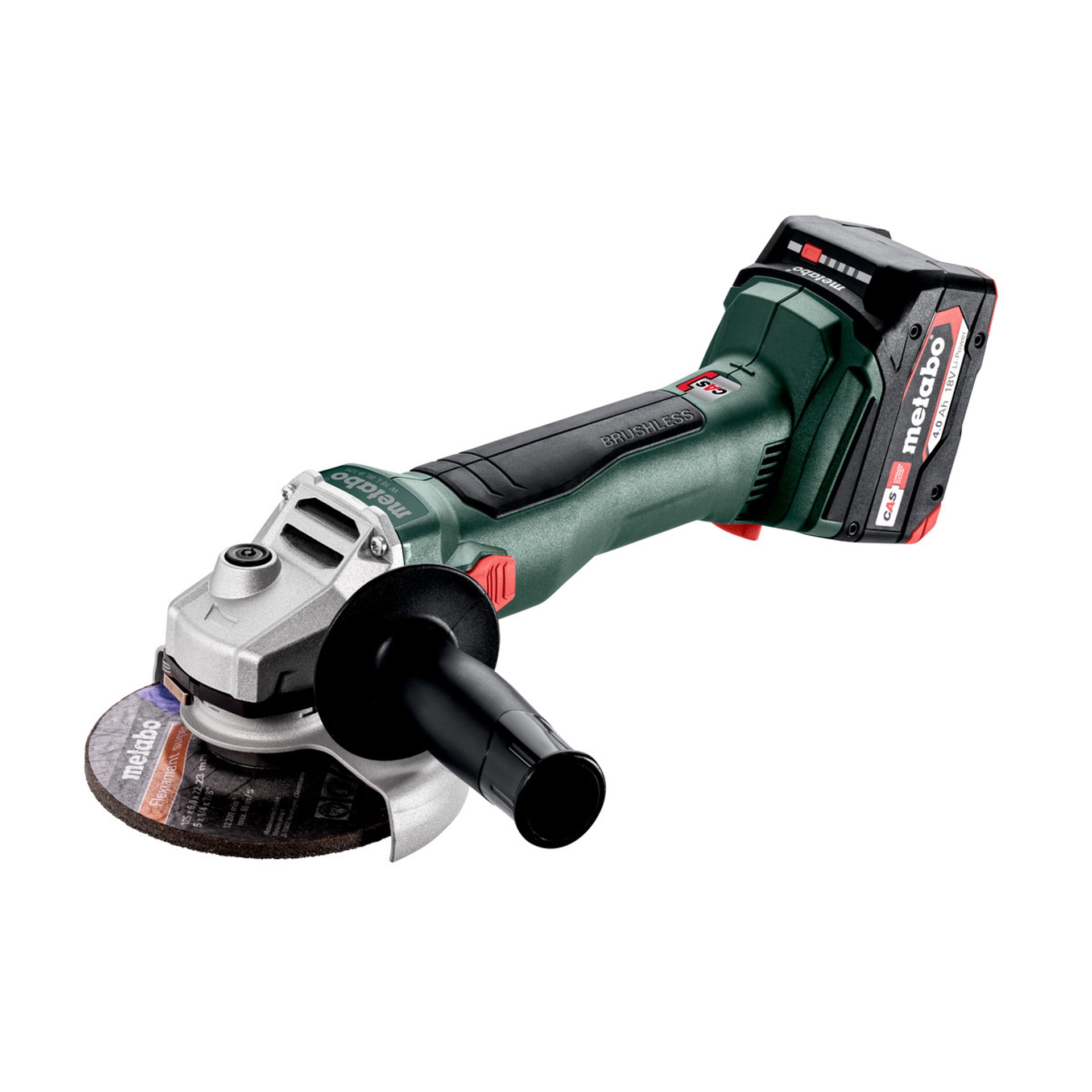 METABO W 18 L BL 9-125 Rebarbadora angular sem fio METABO W 18 L BL 9-125 Rebarbadora angular sem fio