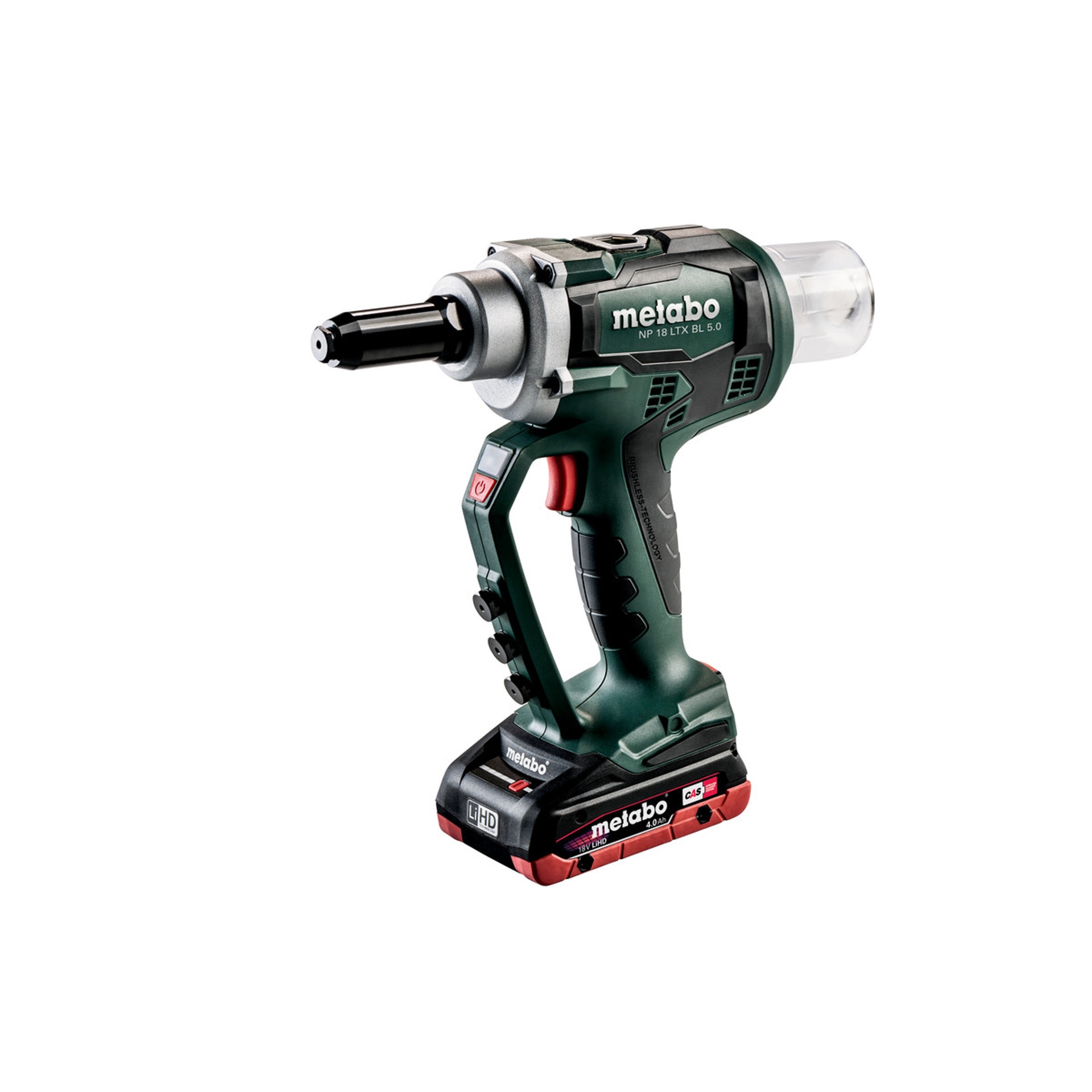 METABO NP 18 LTX BL 5.0 Rebitadora sem fio