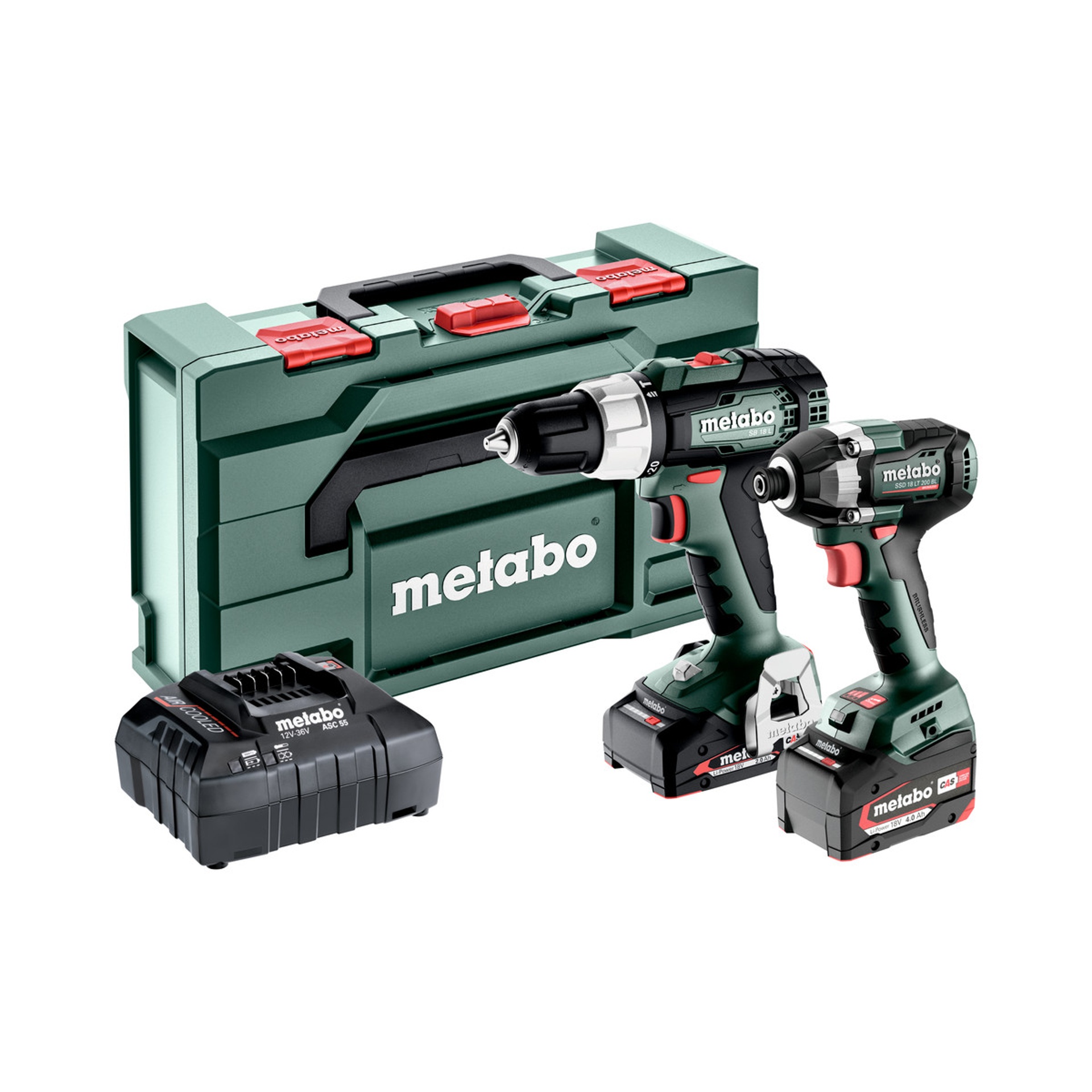 METABO Combo Set 2.8.6 18V Conjunto de ferramentas sem fio