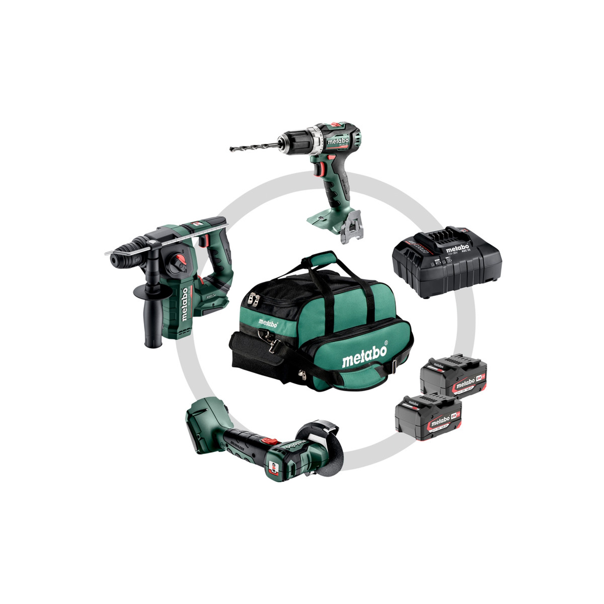 METABO Combo Set 3.1.1 18 V Conjunto de ferramentas sem fio METABO Combo Set 3.1.1 18 V Conjunto de ferramentas sem fio