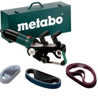 METABO RBE 9-60 Set Lixadeira de cinta para tubos