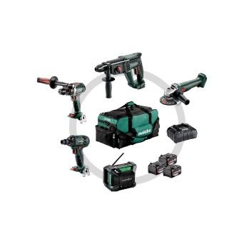METABO Combo Set 5.2 Conjunto de ferramentas sem fio