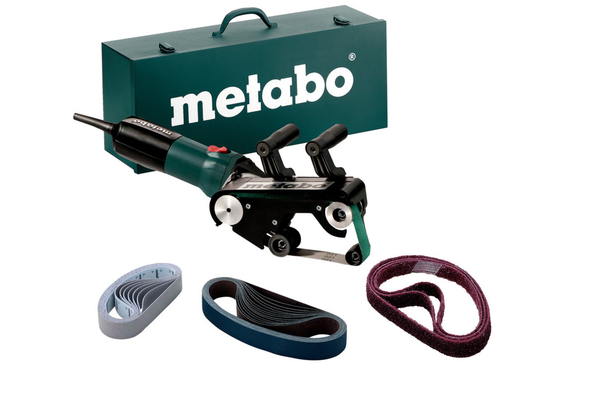 METABO RBE 9-60 Set Lixadeira de cinta para tubos