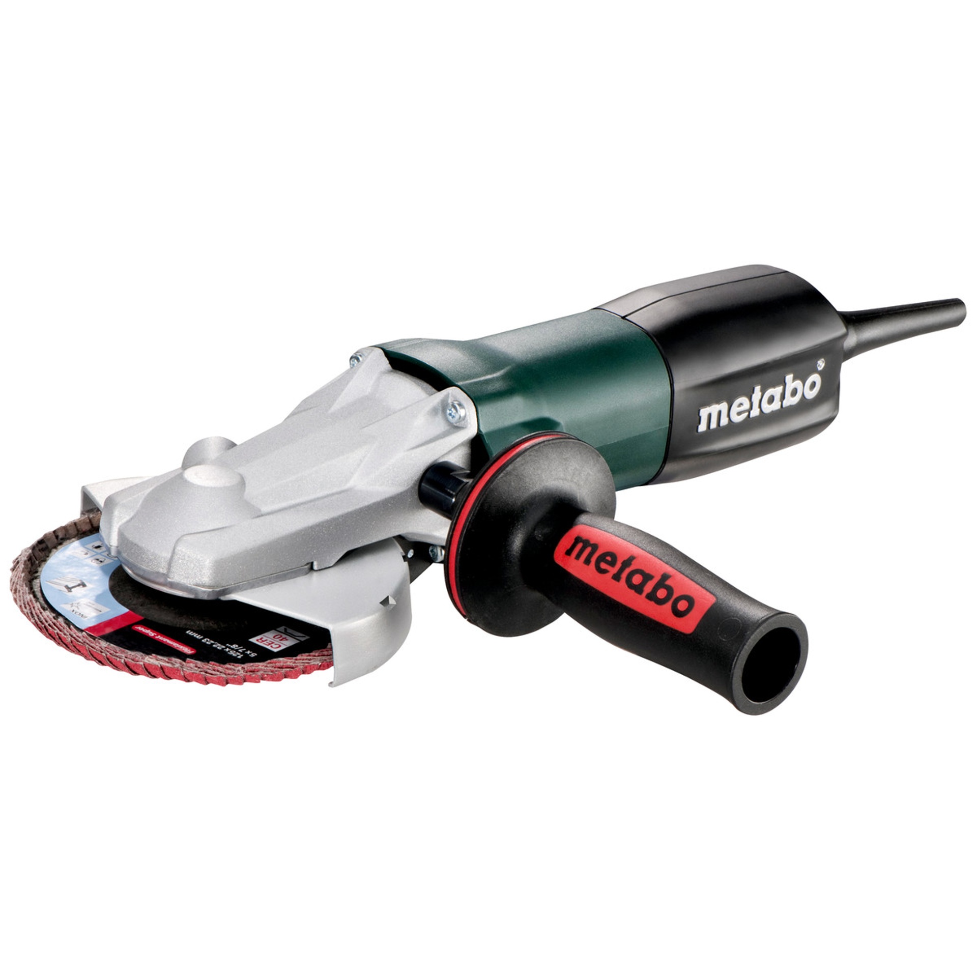METABO WEF 9-125 Quick Rebarbadora angular de cabeça plana METABO WEF 9-125 Quick Rebarbadora angular de cabeça plana