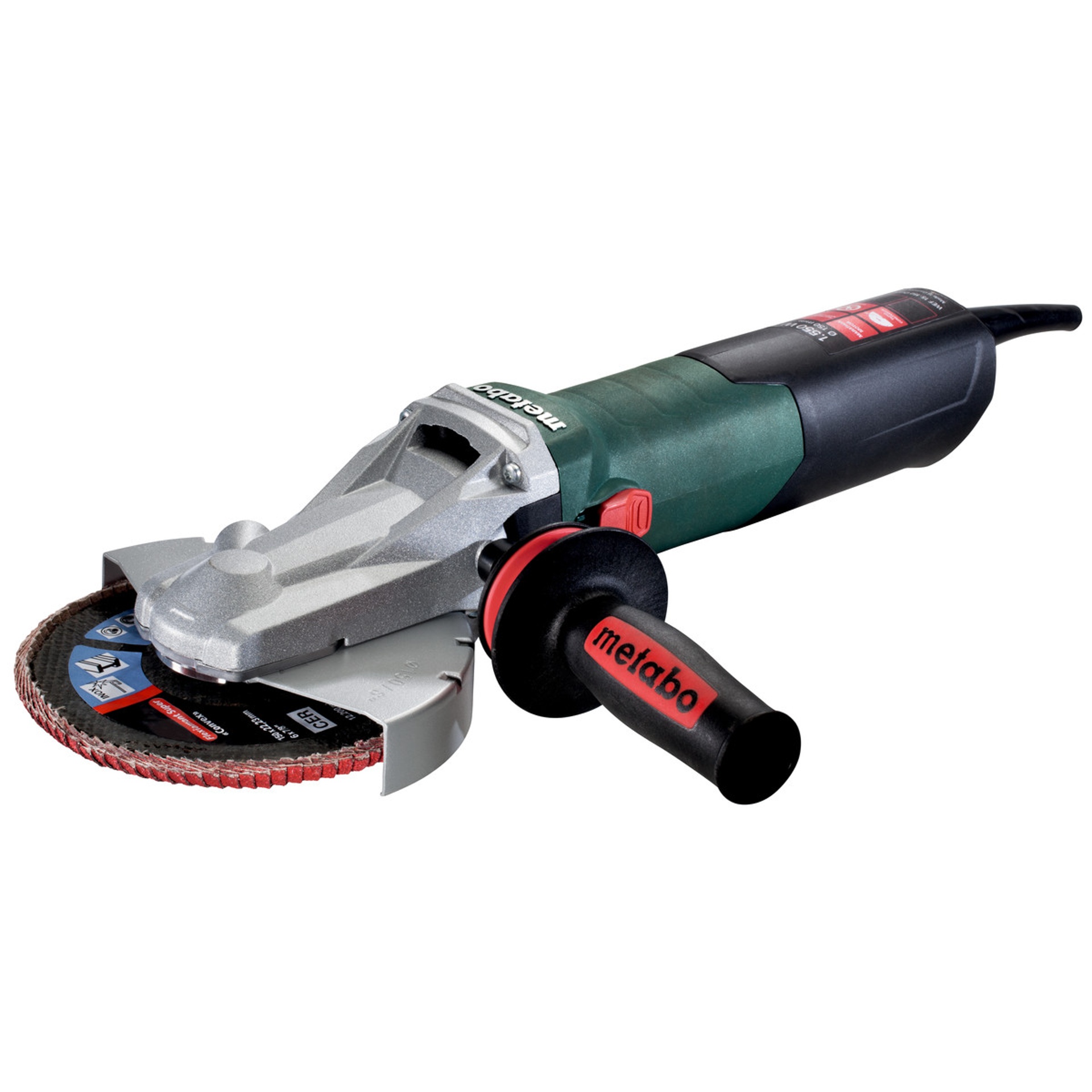 METABO WEF 15-150 Quick Rebarbadora angular de cabeça plana METABO WEF 15-150 Quick Rebarbadora angular de cabeça plana