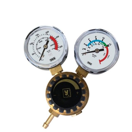REGULADOR DE GÁS 2 MANÔMETROS 12 L\MIN REGULADOR DE GÁS 2 MANÔMETROS 12 L\MIN