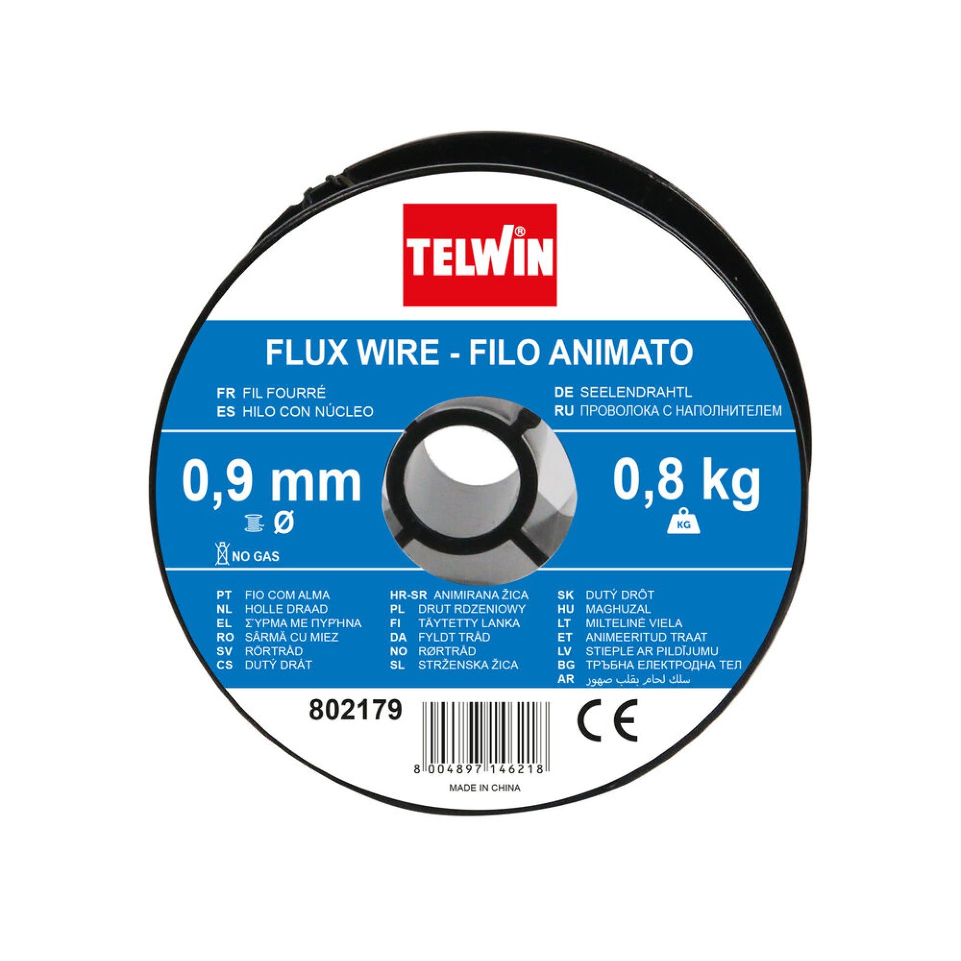 BOBINA DE FIO FLUXADO 0,9 MM 0,8 BOBINA DE FIO FLUXADO 0,9 MM 0,8