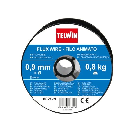 BOBINA DE FIO FLUXADO 0,9 MM 0,8 BOBINA DE FIO FLUXADO 0,9 MM 0,8