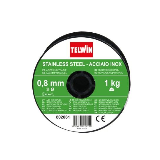 BOBINA FIO DE AÇO INOXIDÁVEL 0,8 MM 1 BOBINA FIO DE AÇO INOXIDÁVEL 0,8 MM 1