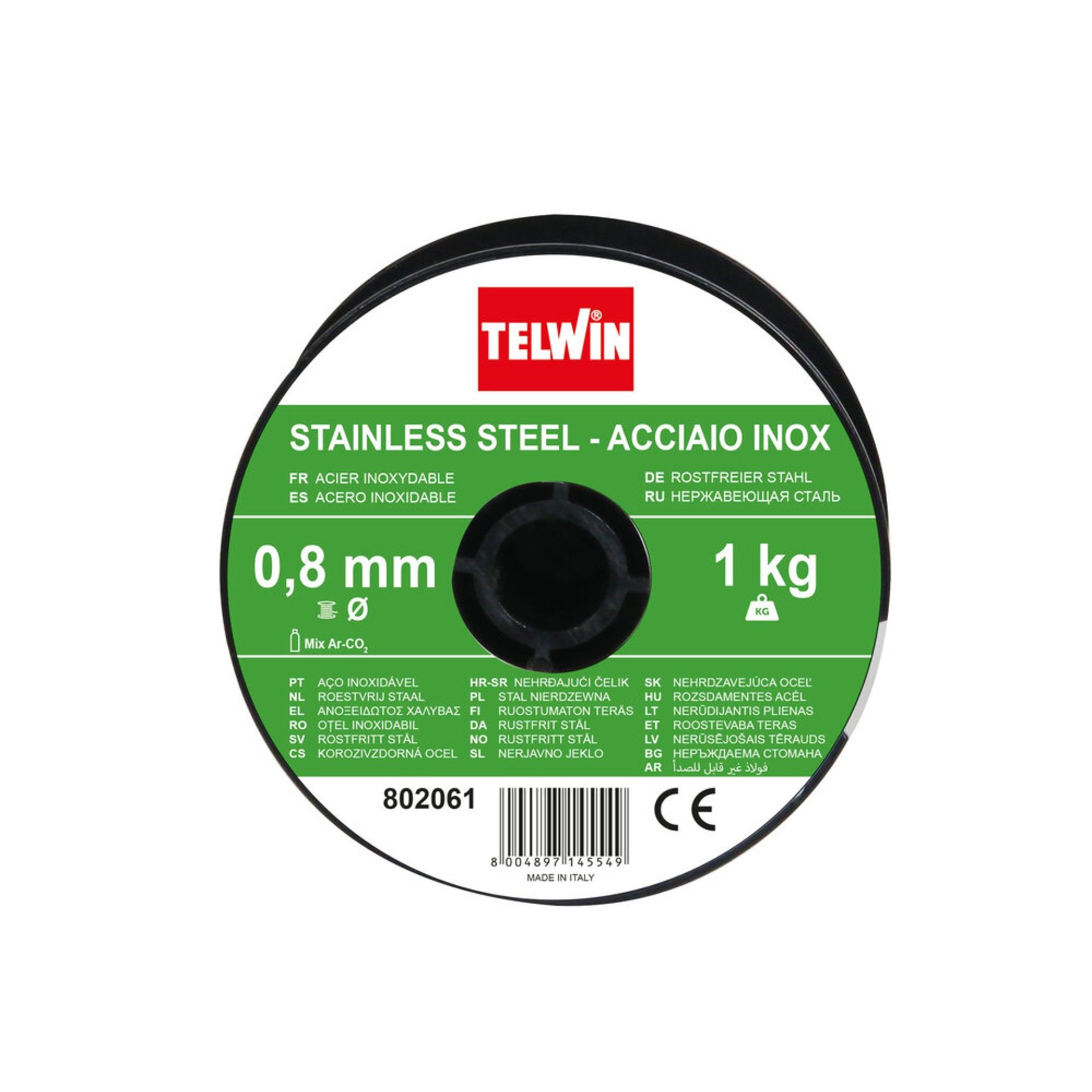 BOBINA FIO DE AÇO INOXIDÁVEL 0,8 MM 1 BOBINA FIO DE AÇO INOXIDÁVEL 0,8 MM 1