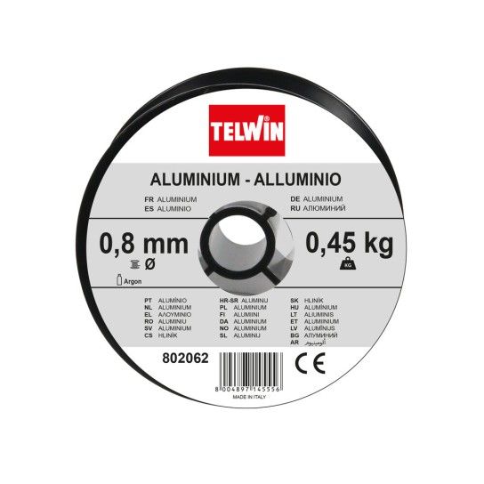 BOBINA DE FIO ALMG5 0,8 MM 0,45 BOBINA DE FIO ALMG5 0,8 MM 0,45