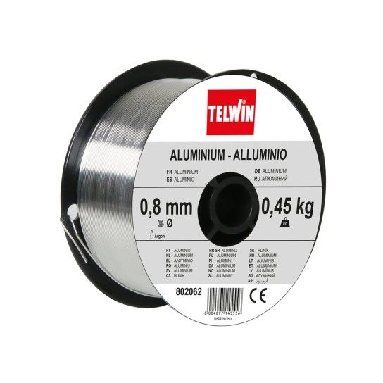 BOBINA DE FIO ALMG5 0,8 MM 0,45 BOBINA DE FIO ALMG5 0,8 MM 0,45