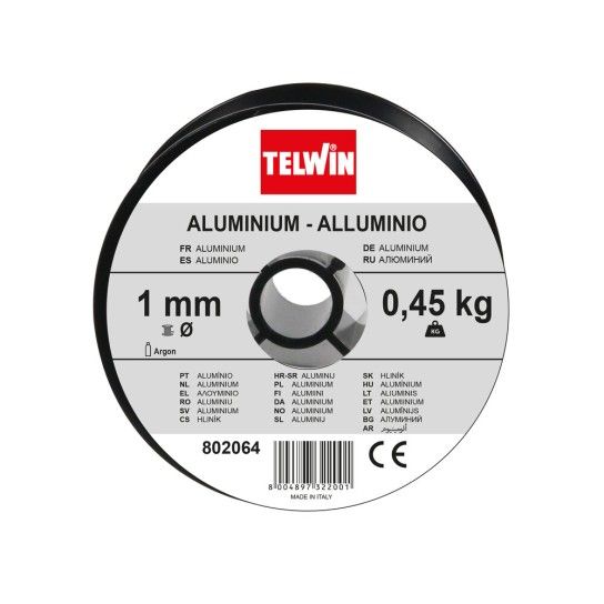 BOBINA DE FIO ALMG5 1,0 MM 0,45 BOBINA DE FIO ALMG5 1,0 MM 0,45