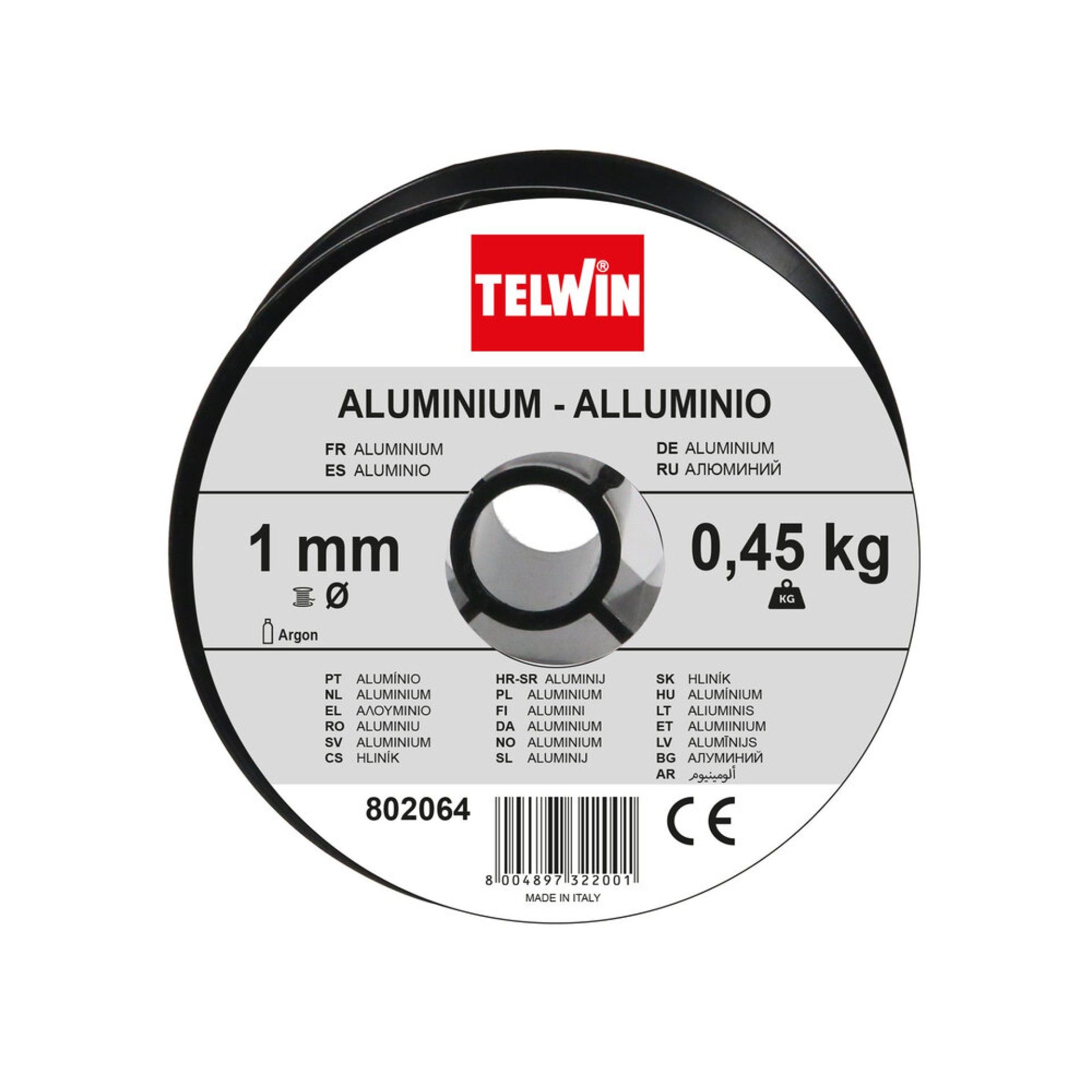 BOBINA DE FIO ALMG5 1,0 MM 0,45 BOBINA DE FIO ALMG5 1,0 MM 0,45