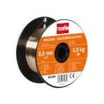 BOBINA DE FIO PARA BRASAGEM Cu/Si3 0,8 MM 0,8 BOBINA DE FIO PARA BRASAGEM Cu/Si3 0,8 MM 0,8