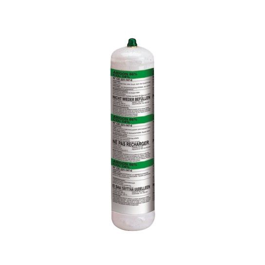 GARRAFA DESCART�VEL DE 1 L DE ARG�NIO/CO2