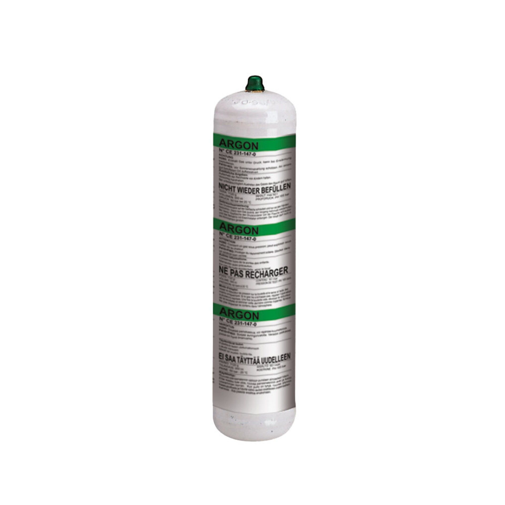 GARRAFA DESCART�VEL DE 1 L DE ARG�NIO
