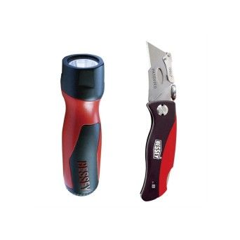 BESSEY DBKPH-TL - Pack Canivete e Lanterna