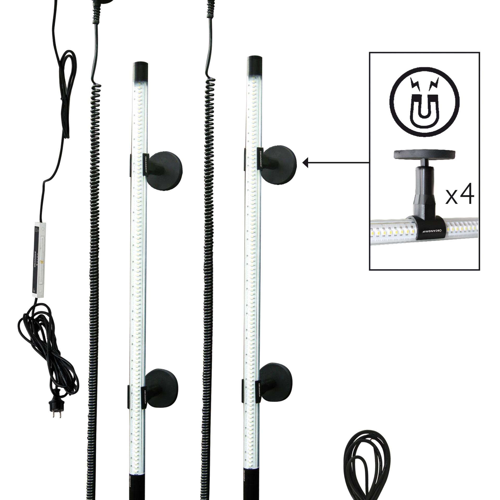 Scangrip Line Light 2 Post - Luz Linear P/ Elevadores De Colunas