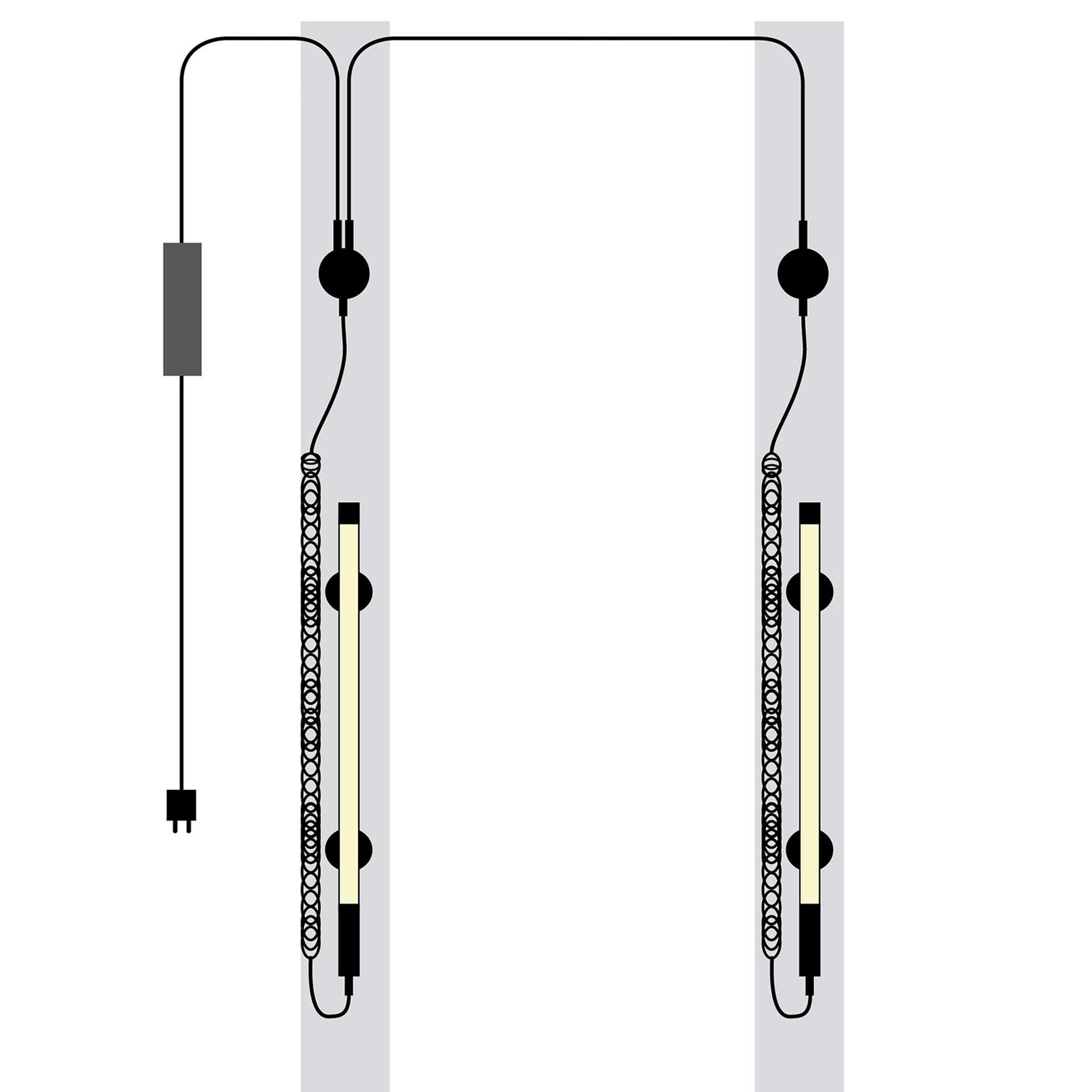 Scangrip Line Light 2 Post - Luz Linear P/ Elevadores De Colunas