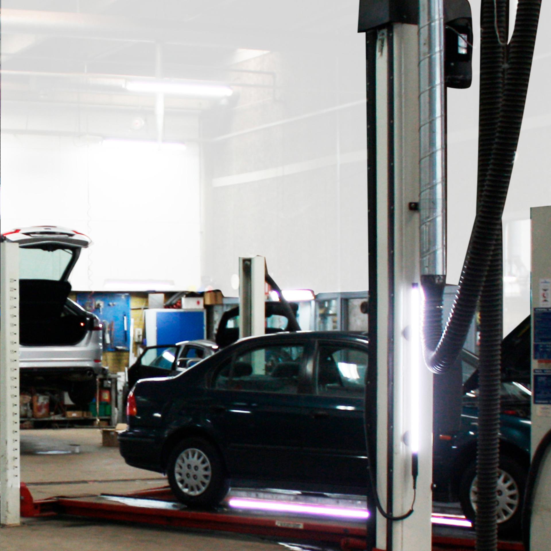 Scangrip Line Light 2 Post - Luz Linear P/ Elevadores De Colunas