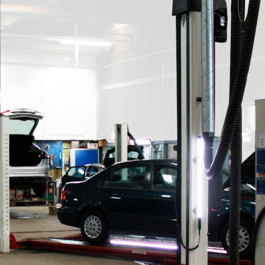 Scangrip Line Light 2 Post - Luz Linear P/ Elevadores De Colunas