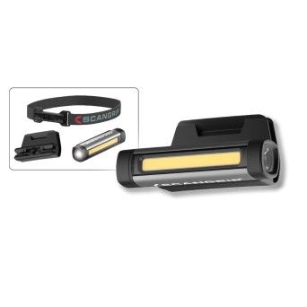 Scangrip Flex Wear Kit - Lanterna P/ Faixa Ou Bone