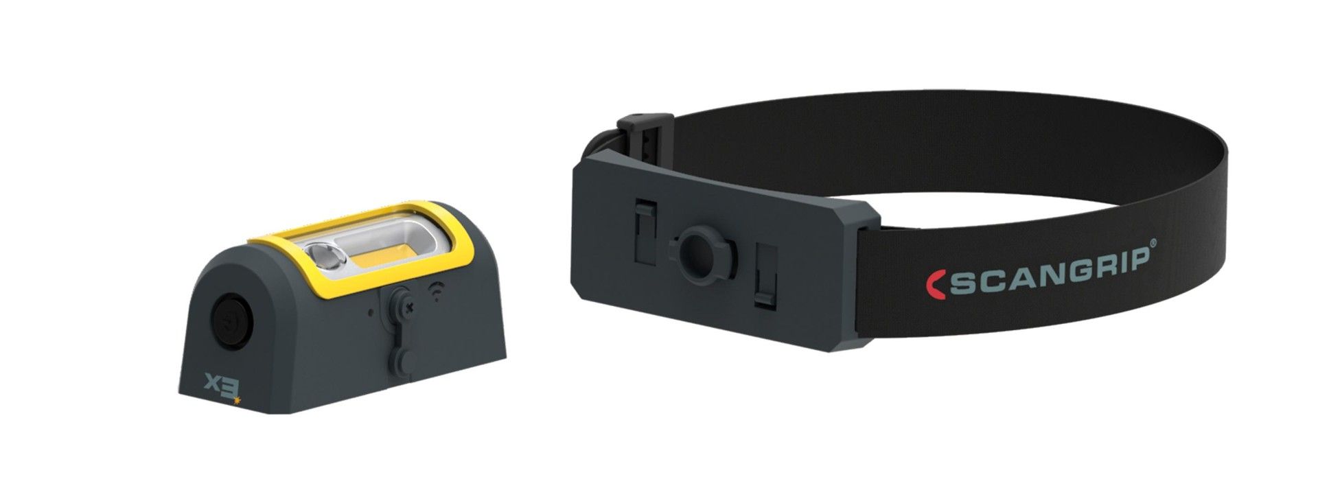 Scangrip Ex-View - Luz Cabe�a Recarreg�vel C/Sensor