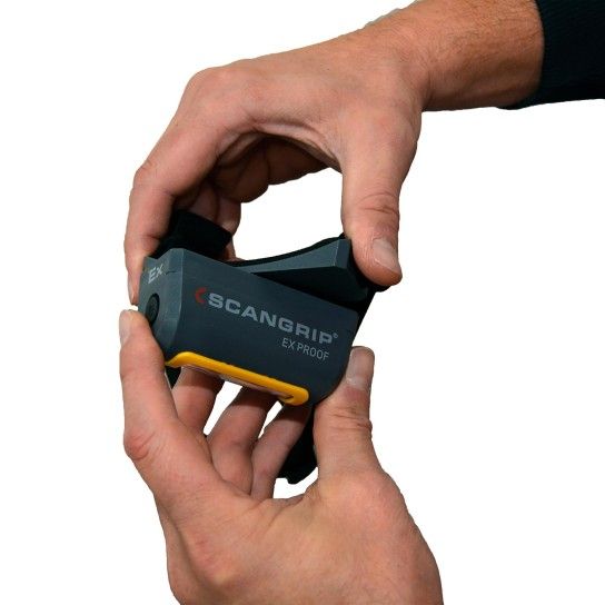 Scangrip Ex-View - Luz Cabe�a Recarreg�vel C/Sensor