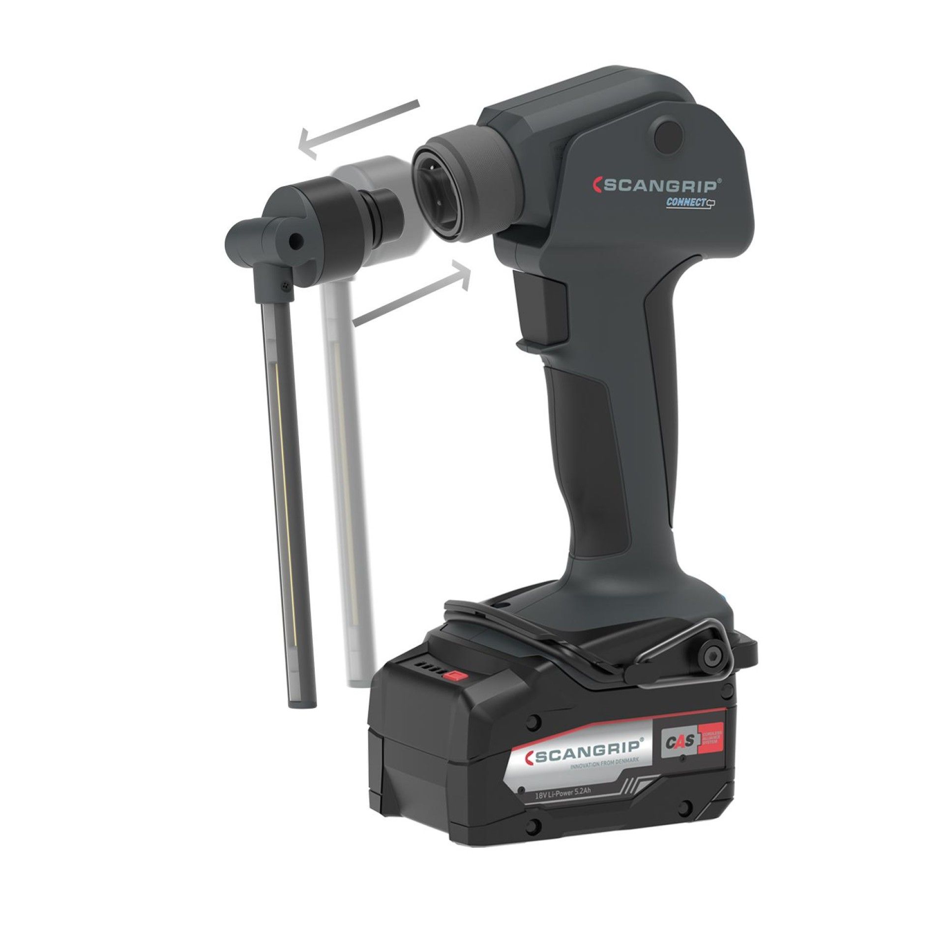 Scangrip Flex Head Connect - Luz Inspe��o 1500Lm