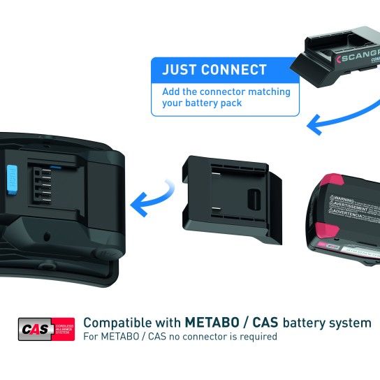 Scangrip Nova 2 Connect - Holofte 2000Lm S/Fio