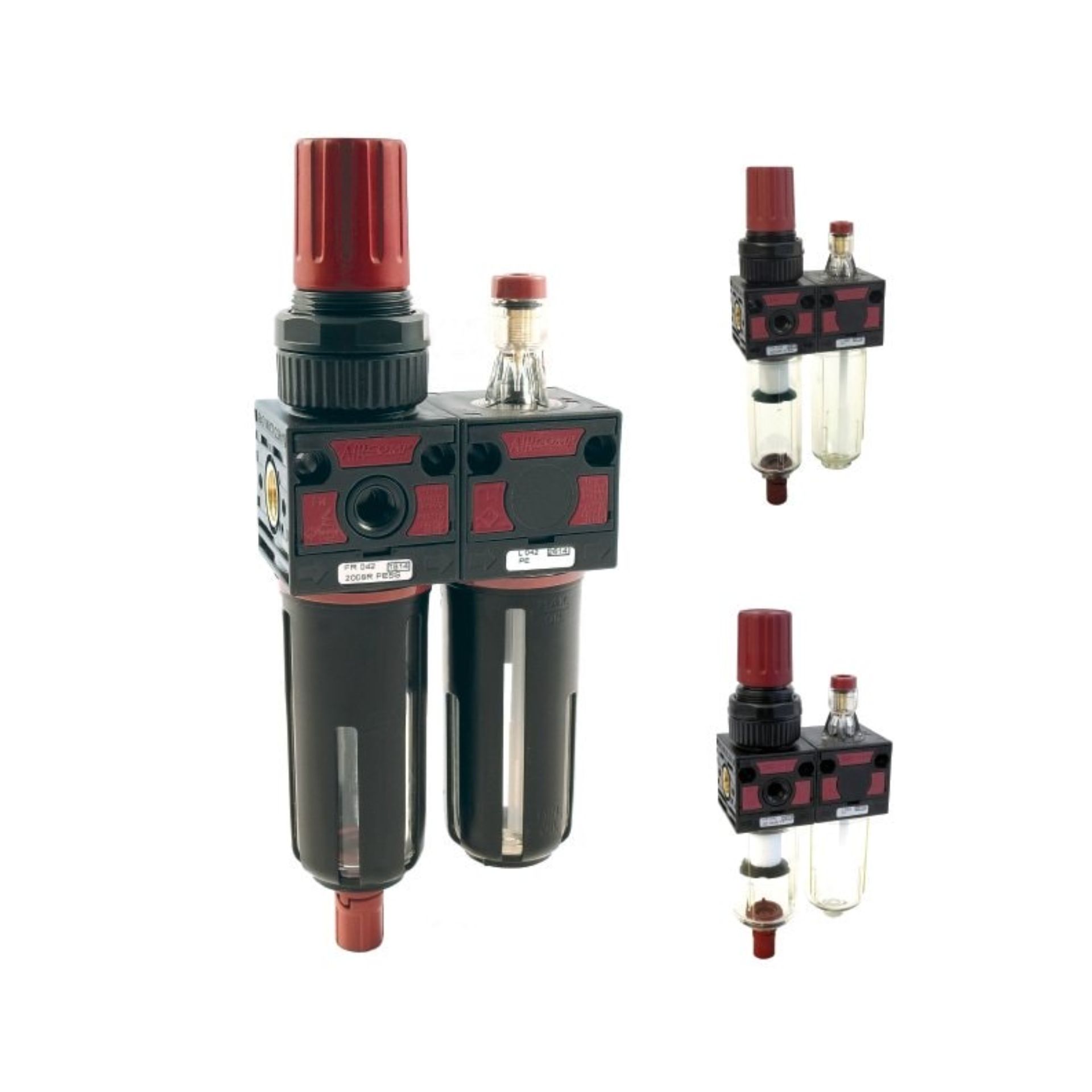 Stampotecnica - Filtro Regulador com Lubificador e Manometro Stampotecnica - Filtro Regulador com Lubificador e Manometro