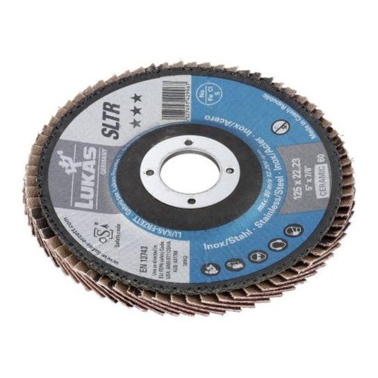 LUKAS SLTR 115 Ceramic - Discos Lamelares para Inox LUKAS SLTR 115 Ceramic - Discos Lamelares para Inox