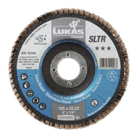 LUKAS SLTR 115 Ceramic - Discos Lamelares para Inox
