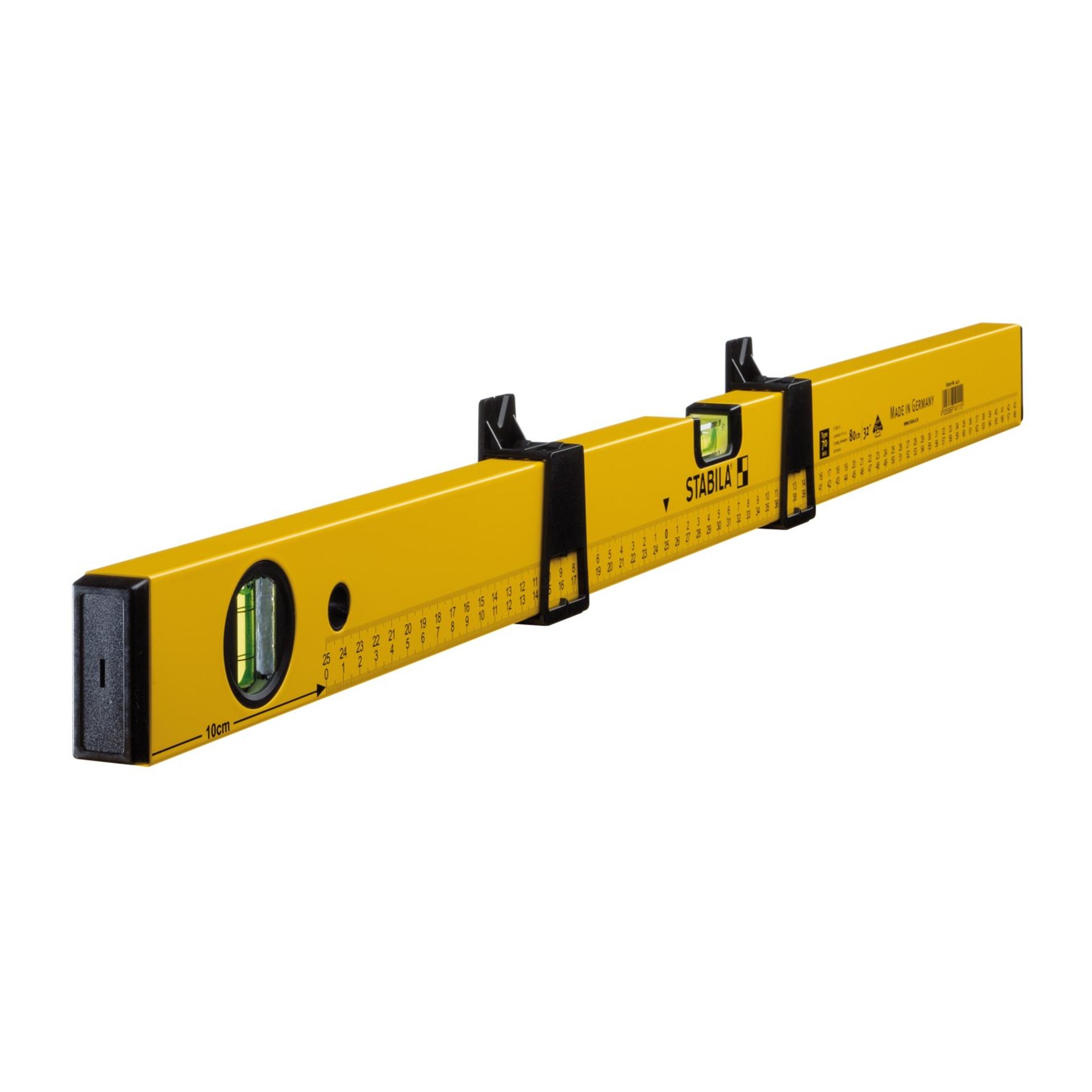 Stabila 14111 - Stabila 14111 - Nível 2 Bolhas 80CM Stabila 14111 - Stabila 14111 - Nível 2 Bolhas 80CM