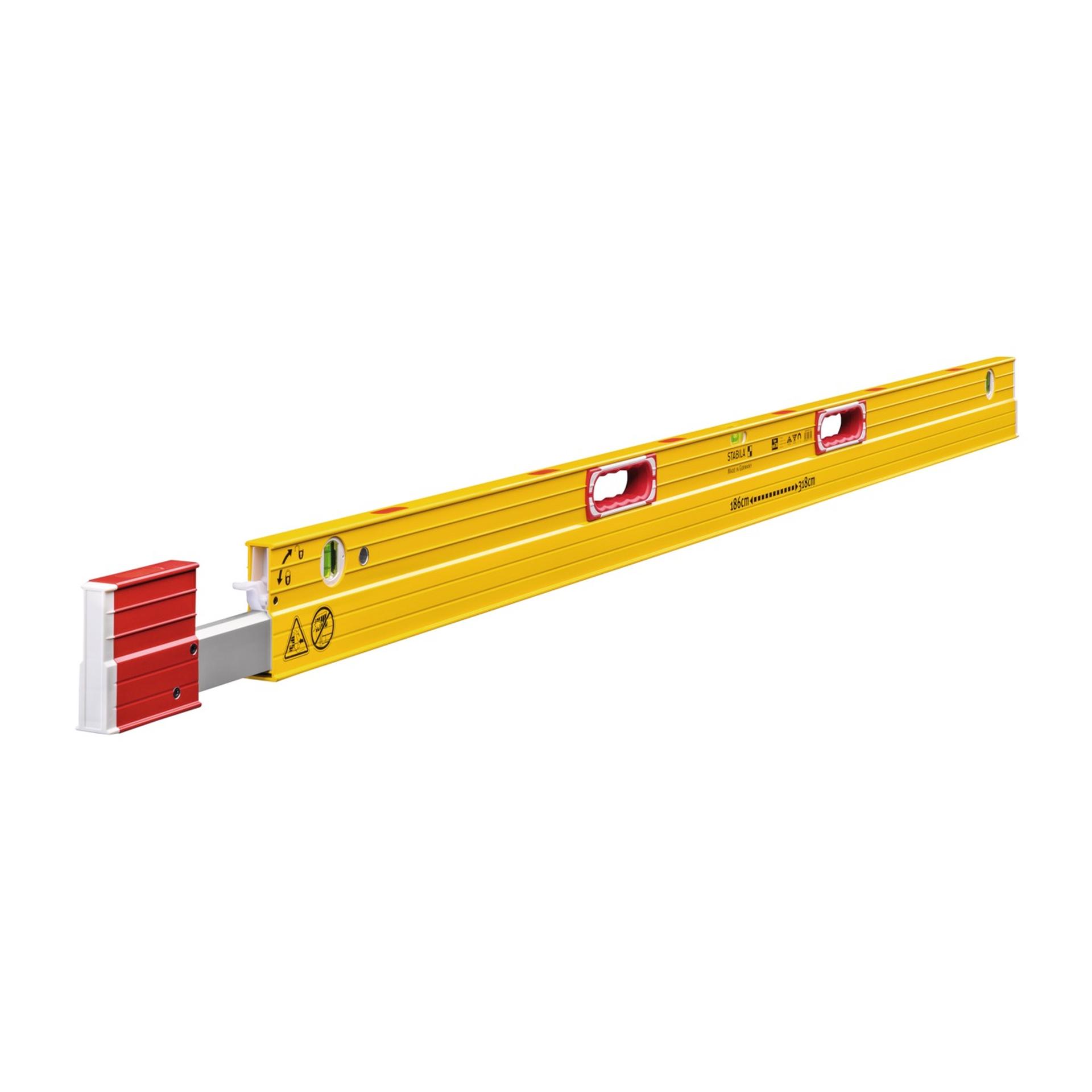 STABILA 17710 106TM -186-318CM Nivel Aluminio 3 Bolhas Tele STABILA 17710 106TM -186-318CM Nivel Aluminio 3 Bolhas Tele