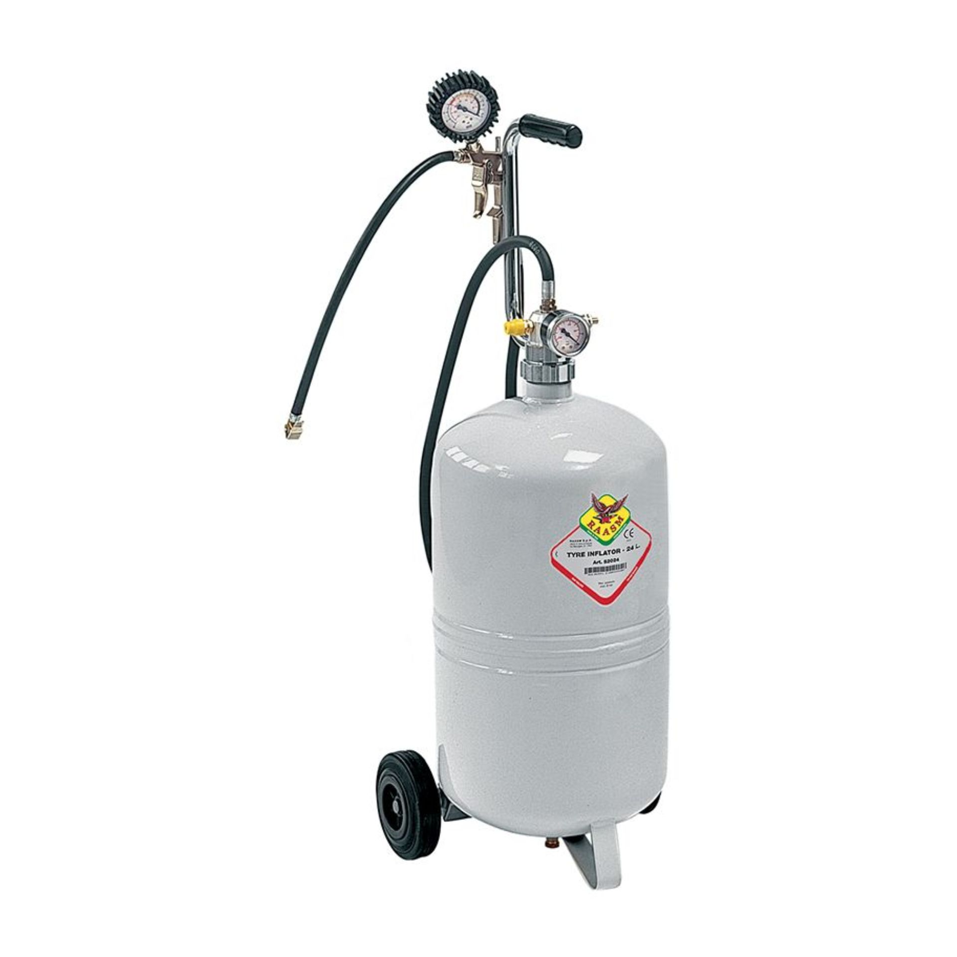 RAASM 53024 - Aparelho Encher Pneus 24L RAASM 53024 - Aparelho Encher Pneus 24L