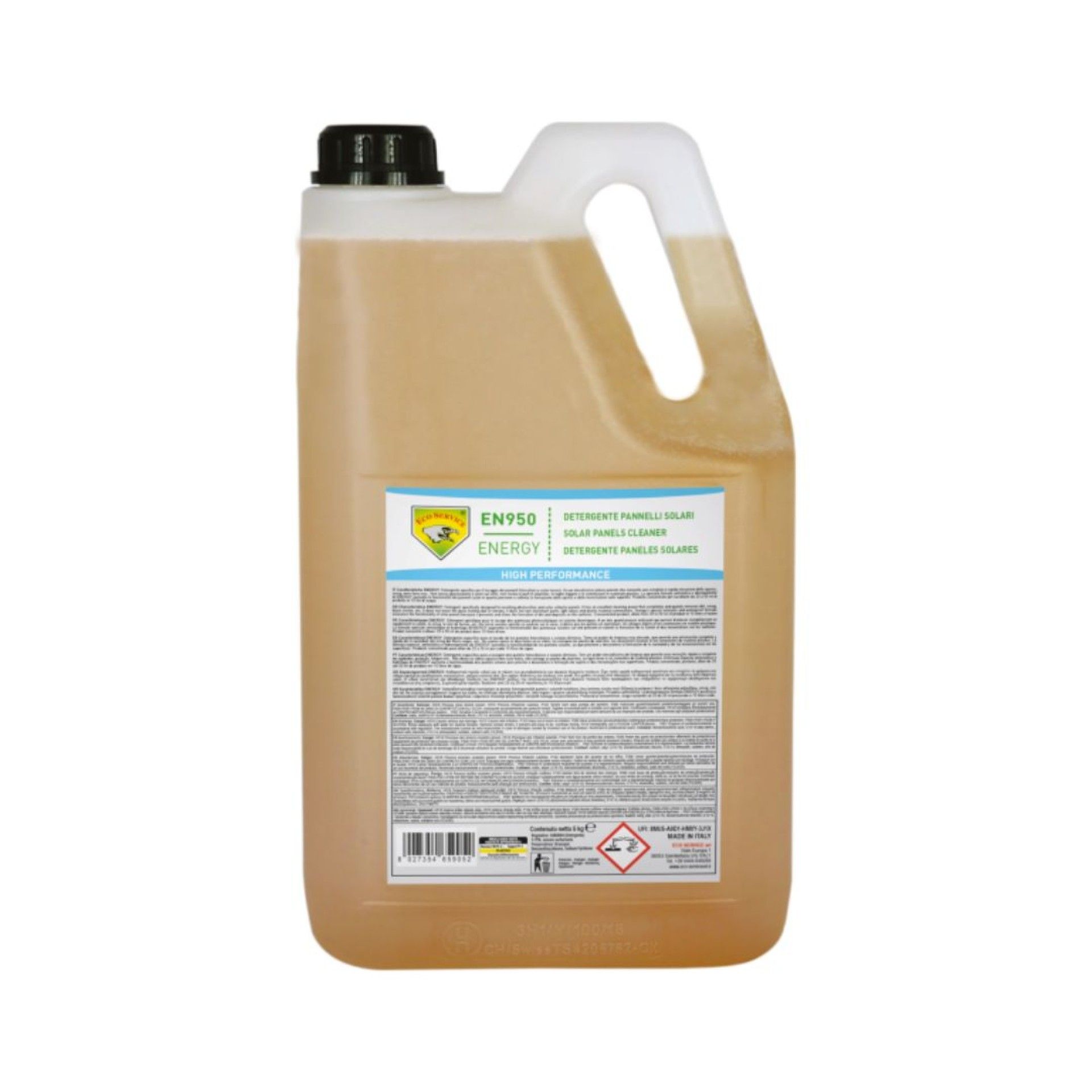 Ecoservice Energy - Detergente especificamente concebido para a lavagem de painéis fotovoltaicos e Ecoservice Energy - Detergente especificamente concebido para a lavagem de painéis fotovoltaicos e