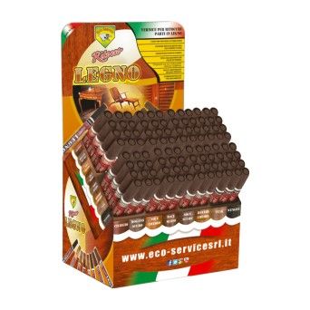 Ecoservice Expositor Ritocco Legno (8x12 = 96 peas sortidas)