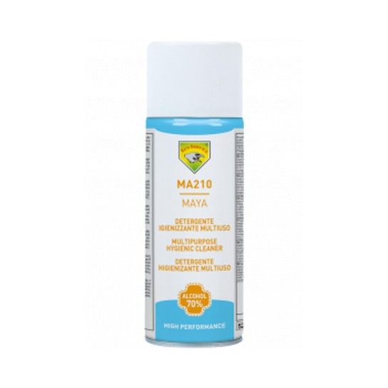 Ecoservice Maya Spray - Detergente antibacteriano multiusos com elevado teor de lcool