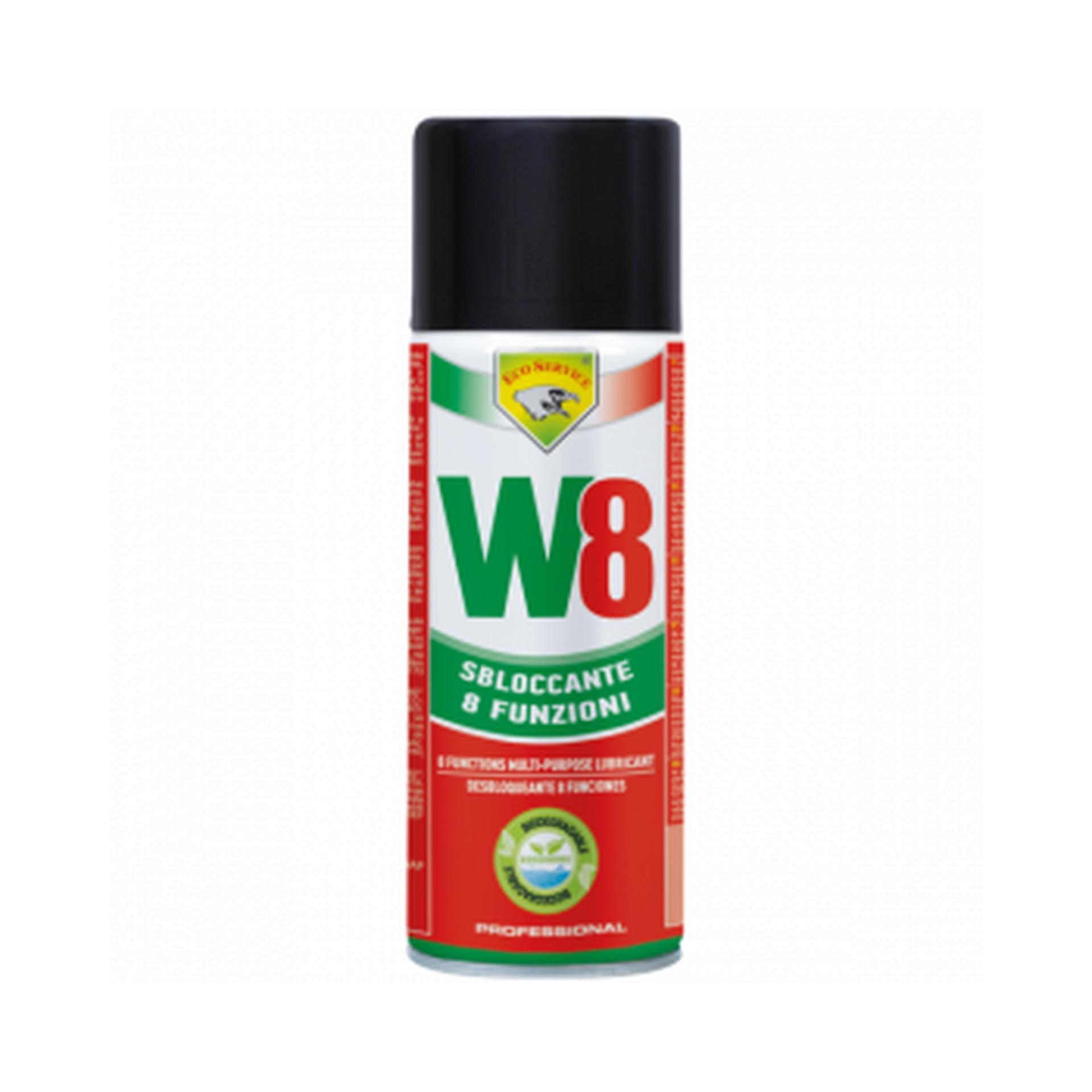 Ecoservice W8 liquido - Desbloqueante Biodegradável 8 funções embalagem Ecoservice W8 liquido - Desbloqueante Biodegradável 8 funções embalagem