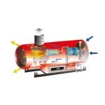 BIEMMEDUE EC/S 85 - Aquecedor Suspenso Combusto Indirecta