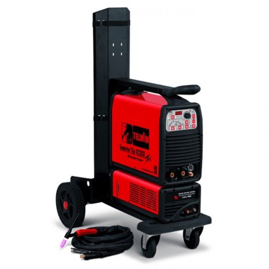 TELWIN SUPERIOR TIG 422 AC/DC AQUA  Maquina Soldar Tig + Trolley
