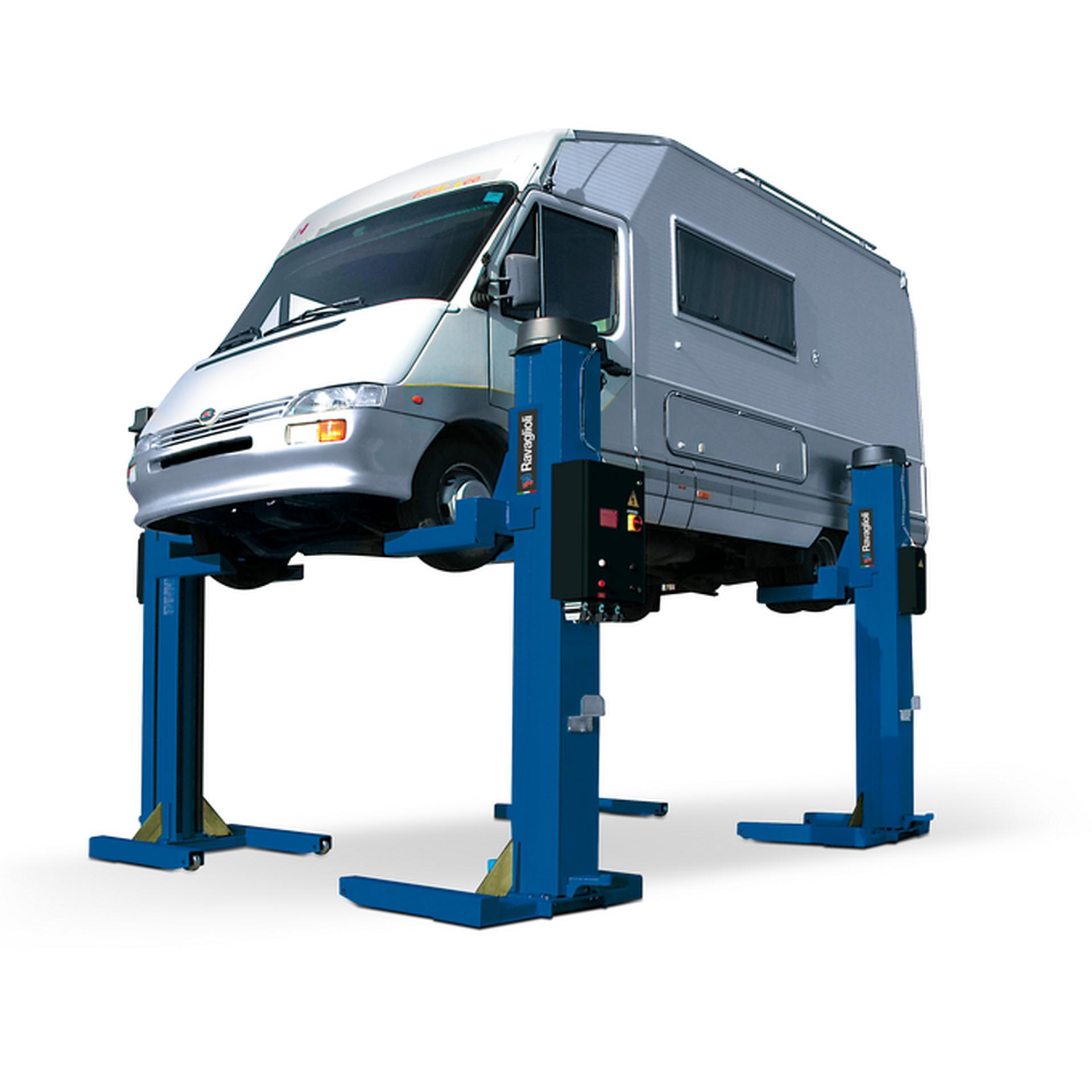 RAV 232N - elevador 4 colunas 5500 kg RAV 232N - elevador 4 colunas 5500 kg