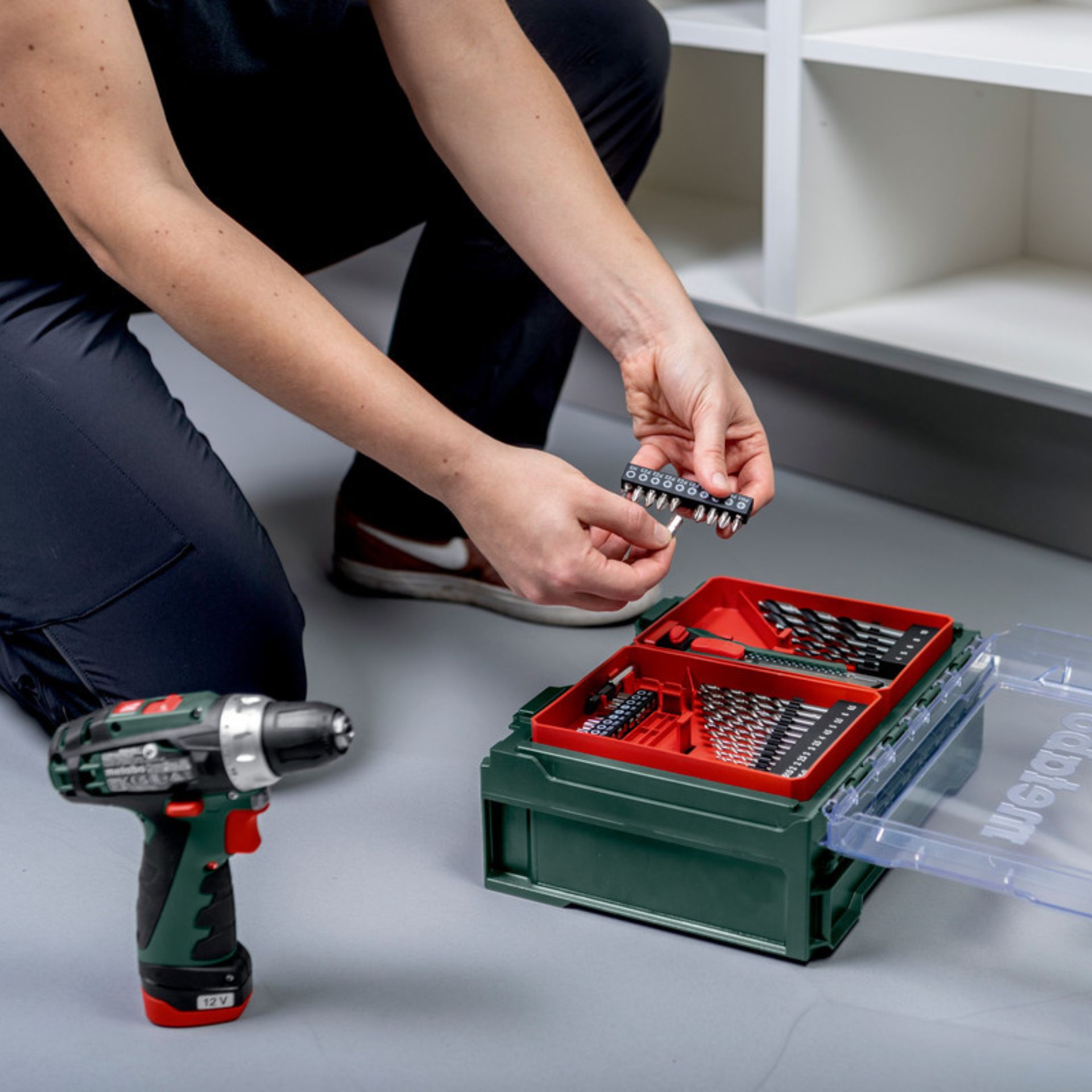 METABO POWERMAXX BS BASIC SET MW 2X2,0Ah Berbequim Aparf. S/Fio METABO POWERMAXX BS BASIC SET MW 2X2,0Ah Berbequim Aparf. S/Fio
