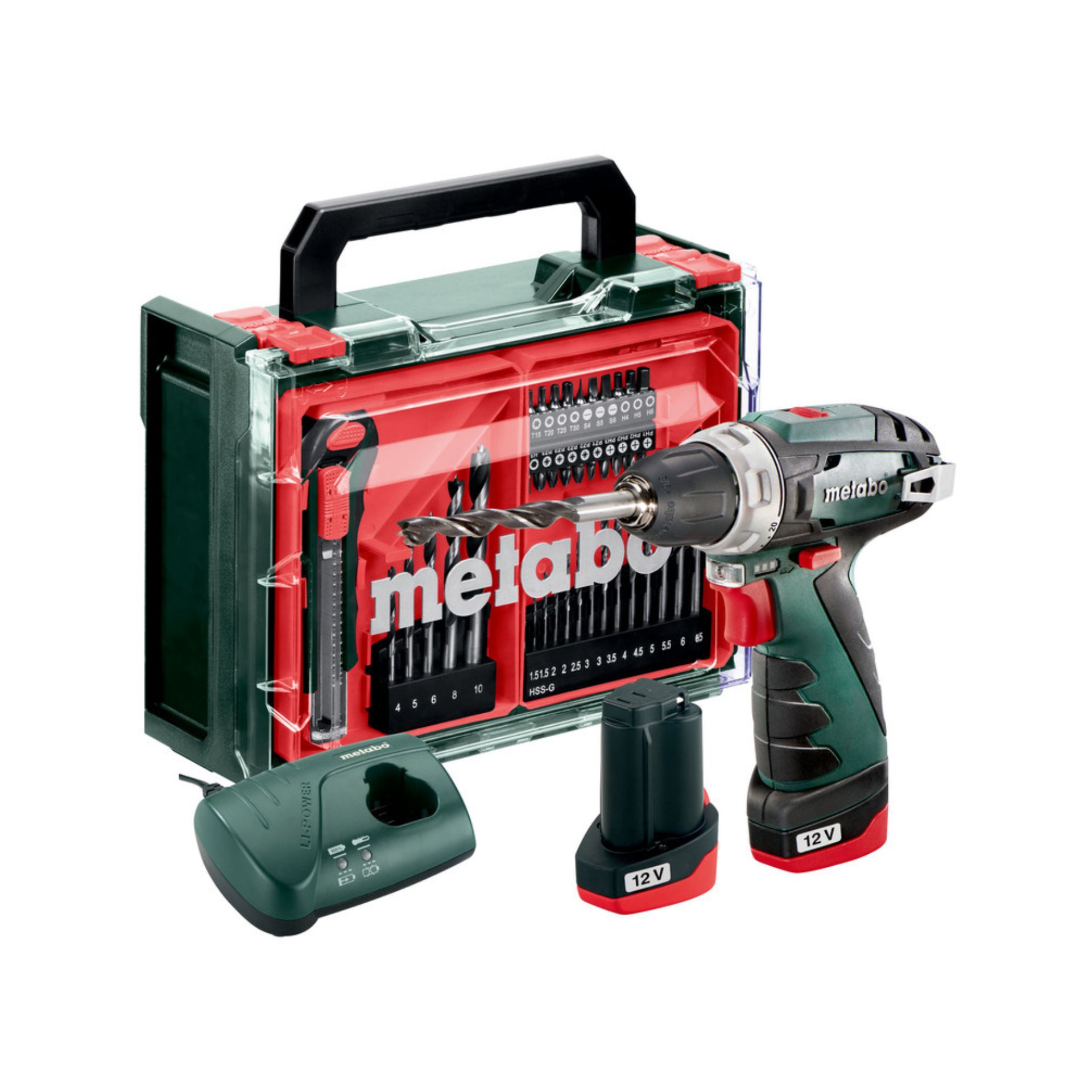METABO POWERMAXX BS BASIC SET MW 2X2,0Ah Berbequim Aparf. S/Fio METABO POWERMAXX BS BASIC SET MW 2X2,0Ah Berbequim Aparf. S/Fio