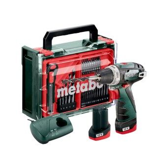 METABO POWERMAXX BS BASIC SET MW 2X2,0Ah Berbequim Aparf. S/Fio