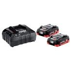 METABO 85163 SET 4,0 Ah 2 Baterias + Carregador METABO 85163 SET 4,0 Ah 2 Baterias + Carregador