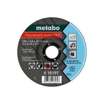 METABO 16198 Disco De Rebarbar 4 Mm  P60